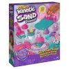 Kinetic Sand Shimmer, Unicorn Bake Shoppe Playset, 16oz (Shimmer Teal un Pink Neon), 8 Unicorn Tools, Sensorās rotaļlietas bērniem no 3 gadu vecuma