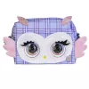 Purse Pets, Print Perfect Hoot Couture Owl, interaktīva mājdzīvnieka rotaļlieta un rokassomiņa ar vairāk nekā 30 skaņām un reakcijām, rotaļlietas meitenēm no 5 gadu vecuma