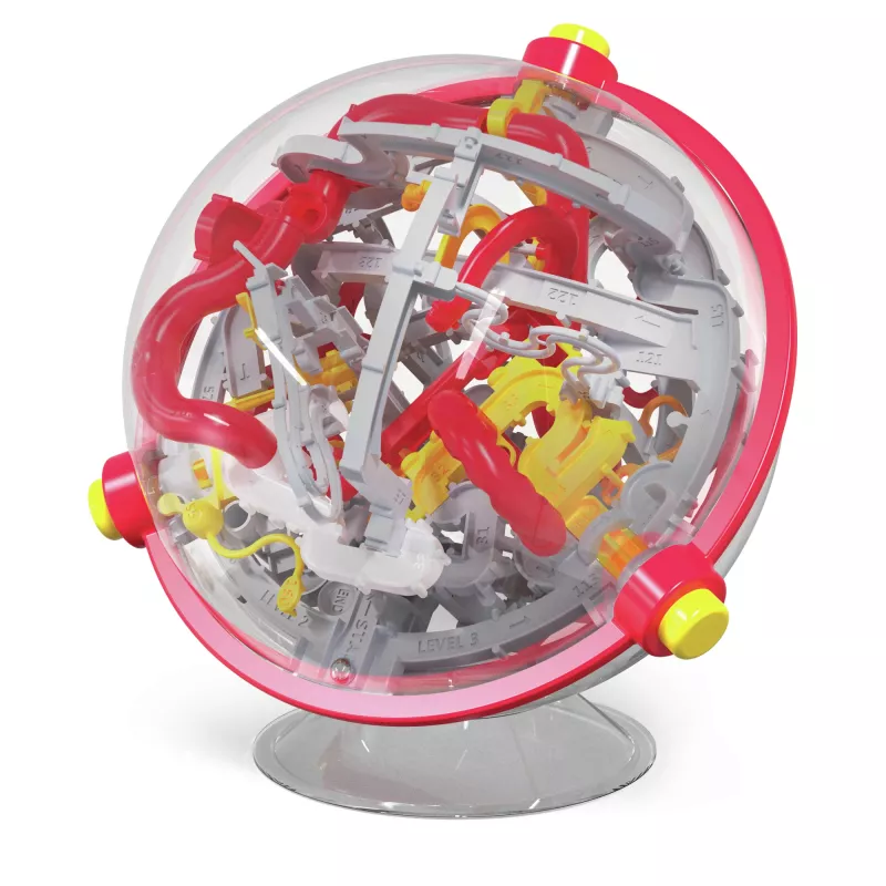 Spēle Perplexus Portal, 3D puzles bumbas labirinta rotaļlieta ceļojumiem ar 150 šķēršļiem, pieaugušajiem un bērniem no 8 gadu vecuma