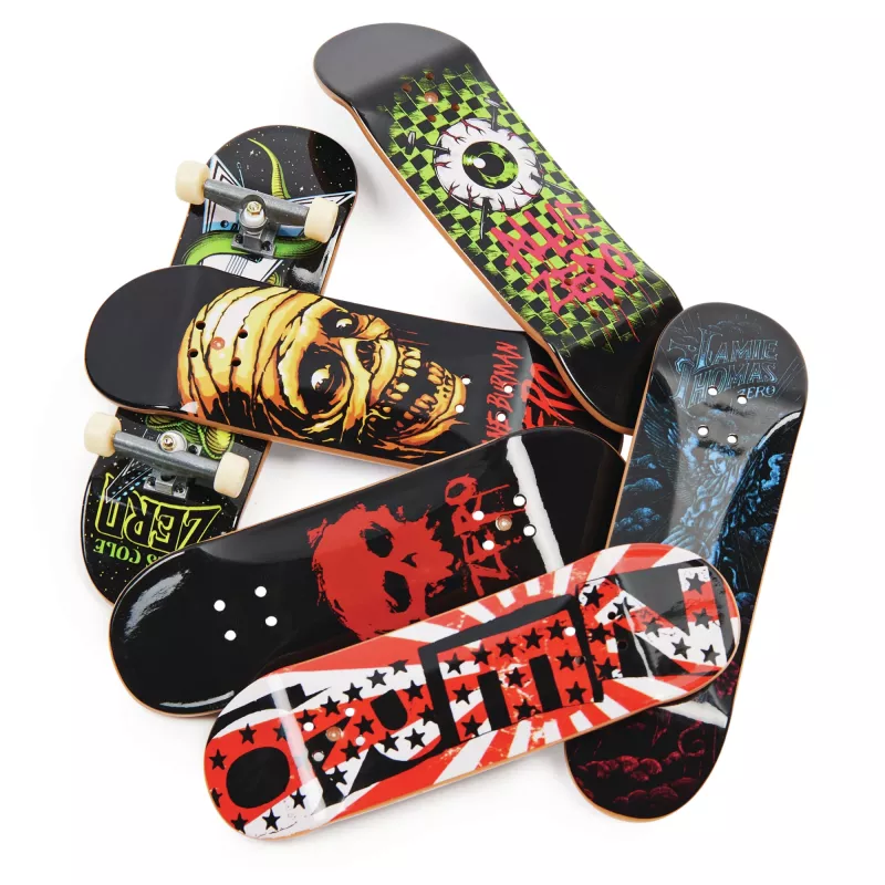 Tech Deck, Sk8shop Fingerboard Bonus Pack, kolekcionējami un pielāgojami mini skeitbordi (stili var atšķirties)