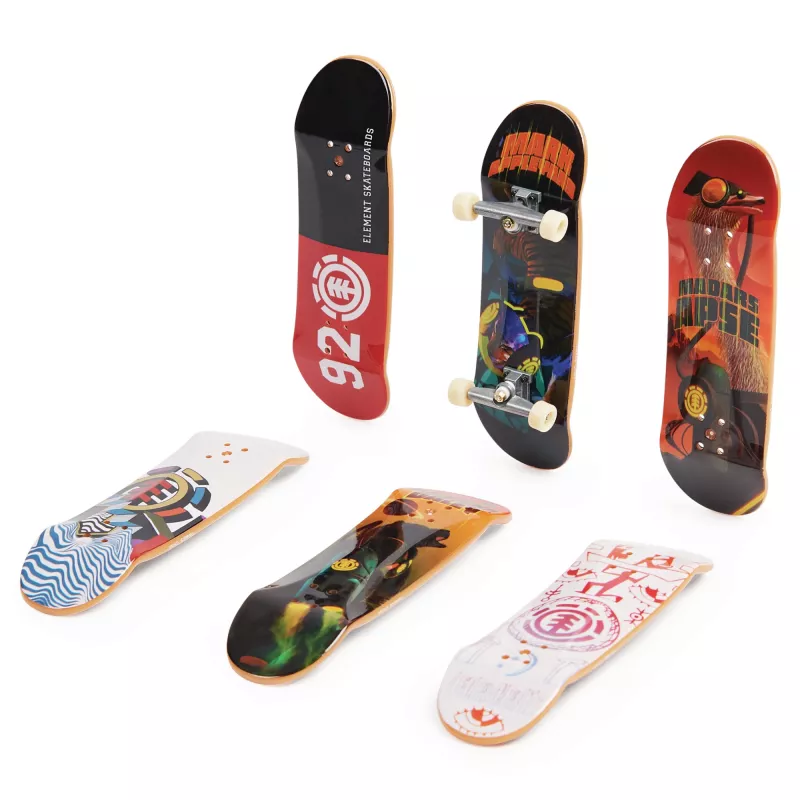 Tech Deck, Sk8shop Fingerboard Bonus Pack, kolekcionējami un pielāgojami mini skeitbordi (stili var atšķirties)