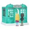 Wizarding World Harry Potter, Magical Minis Honeydukes Sweet Shop ar 2 ekskluzīvām figūriņām un 5 aksesuāriem, bērnu rotaļlietas vecumam no 6 gadiem