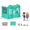 Wizarding World Harry Potter, Magical Minis Honeydukes Sweet Shop ar 2 ekskluzīvām figūriņām un 5 aksesuāriem, bērnu rotaļlietas vecumam no 6 gadiem