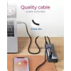 USB centrmezgls icybox IB-HUB1450-C31 — 10 porti, USB 3.2