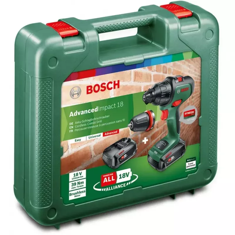 Bezvada triecienurbjmašīna Bosch AdvancedImpact 18