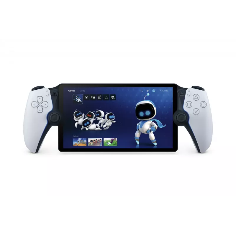 Sony PlayStation Portal attālinātais spēlētājs, attālinātais spēlētājs, PlayStation 5, 337 mm, 95 mm, 150 mm, 540 g