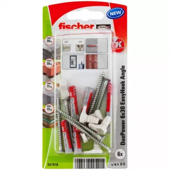 Fischer 557916 skrūvju un dībeļu komplekts