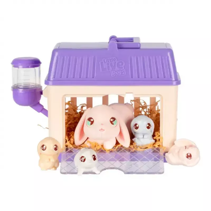 Animal Moose Toys Little Live Pets Mama Surprise S4 Mini Playset Bunny