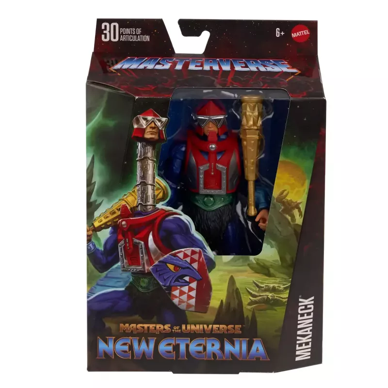 Action Figure Mattel Masters of the Universe Masterverse Mekaneck 6+