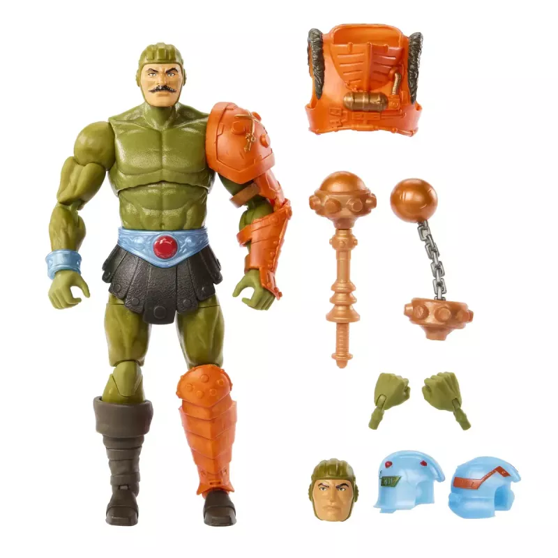 Action Figure Mattel Masters of the Universe Man-At-Arms 6+ Daudzkrāsains