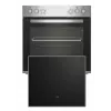 Beko BBUC12020X plīts virsma un cepeškrāsns komplekts Keramiskā plīts virsma Elektriskā