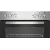 Beko BBUC12020X plīts virsma un cepeškrāsns komplekts Keramiskā plīts virsma Elektriskā