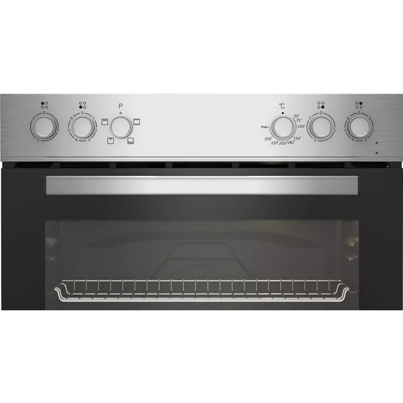 Beko BBUC12020X plīts virsma un cepeškrāsns komplekts Keramiskā plīts virsma Elektriskā