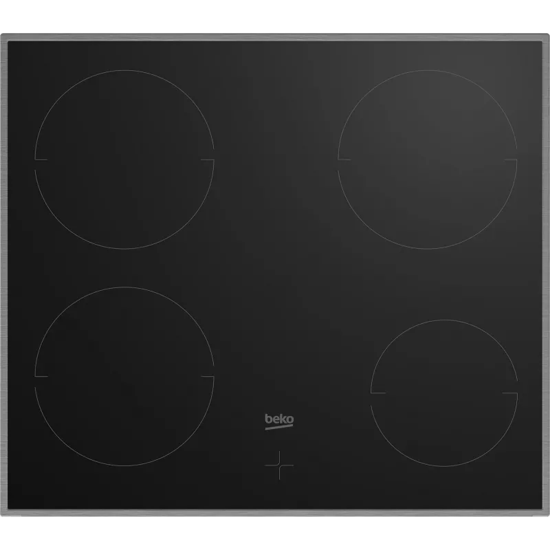 Beko BBUC12020X plīts virsma un cepeškrāsns komplekts Keramiskā plīts virsma Elektriskā