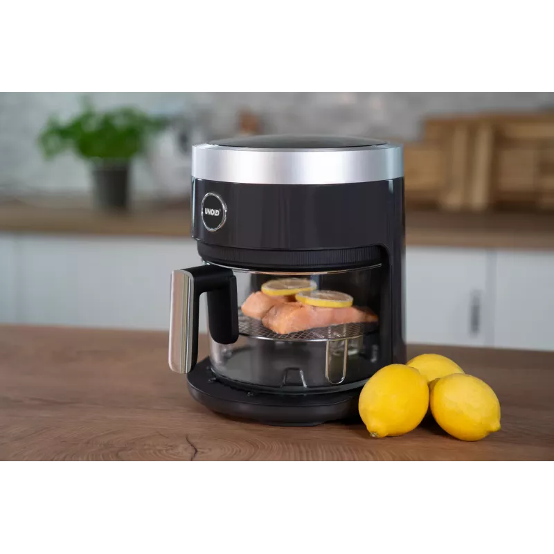 Unold 58695 fritieris Single 3,5 L Brīvi stāvošs 1200 W Karstā gaisa fritieris Melns