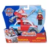 Rotaļu transportlīdzeklis Spin Master Paw Patrol Fire Rescue Ryder's glābšanas transportlīdzeklis ar drona palaišanas ierīci un Ryder figūru