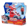 Rotaļu transportlīdzeklis Spin Master Paw Patrol Fire Rescue Ryder's glābšanas transportlīdzeklis ar drona palaišanas ierīci un Ryder figūru