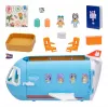 Moose Toys Bluey 3-in-1 lidmašīnas rotaļu komplekts, daudzkrāsains