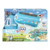 Moose Toys Bluey 3-in-1 lidmašīnas rotaļu komplekts, daudzkrāsains