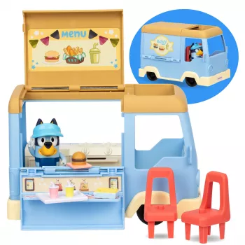 Rotaļlietu komplekts TMTOYS Moose Toys MS18919 — Bluey kafejnīcas rotaļlietu komplekts, plastmasa, daudzkrāsu, vecumam no 3 gadiem