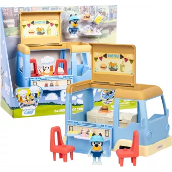 Rotaļlietu komplekts TMTOYS Moose Toys MS18919 — Bluey kafejnīcas rotaļlietu komplekts, plastmasa, daudzkrāsu, vecumam no 3 gadiem