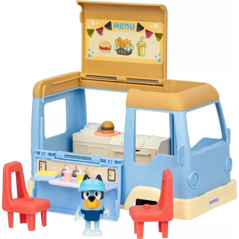 Rotaļlietu komplekts TMTOYS Moose Toys MS18919 — Bluey kafejnīcas rotaļlietu komplekts, plastmasa, daudzkrāsu, vecumam no 3 gadiem