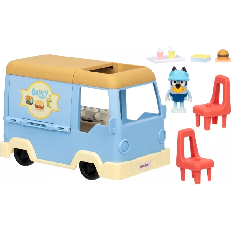 Rotaļlietu komplekts TMTOYS Moose Toys MS18919 — Bluey kafejnīcas rotaļlietu komplekts, plastmasa, daudzkrāsu, vecumam no 3 gadiem