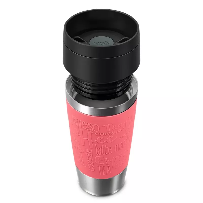 EMSA Travel Mug Classic 360 ml koraļļu nerūsējošā tērauda ceļojumu krūze