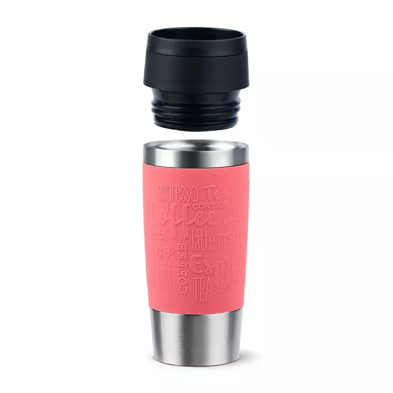 EMSA Travel Mug Classic 360 ml koraļļu nerūsējošā tērauda ceļojumu krūze