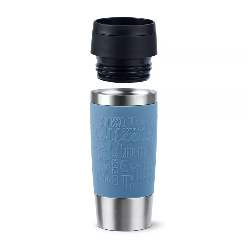 EMSA Travel Mug Classic 360 ml zils nerūsējošā tērauda termokrūze