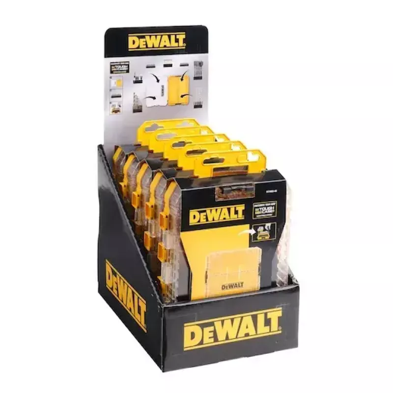 Mazo detaļu kaste DeWalt DT70803-QZ 175×265×50 mm Melns/Dzeltens, 5 gab. iepakojumā
