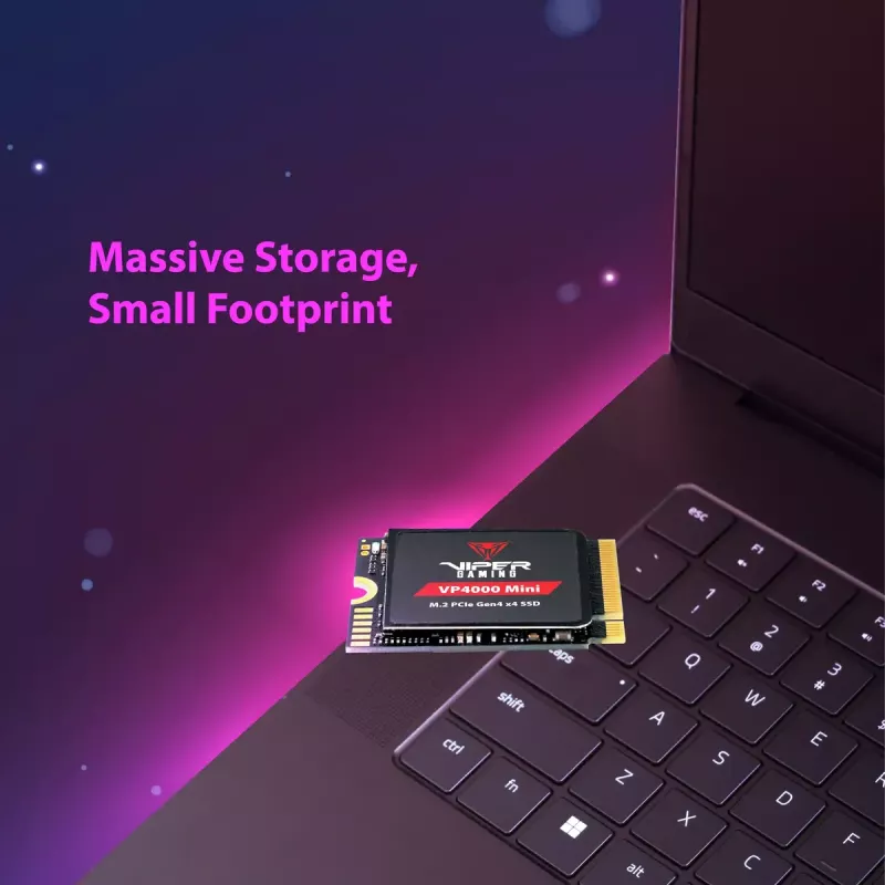 SSD disks Patriot Memory 2 TB M.2 PCI Express 4.0 NVMe VP4000 Mini
