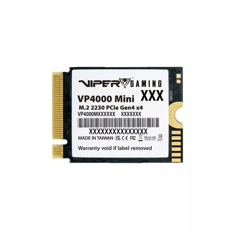 SSD disks Patriot Memory 2 TB M.2 PCI Express 4.0 NVMe VP4000 Mini