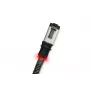 PATCHSEE komutācijas kabelis - CAT6a - Ftp - 2.5m - Melns