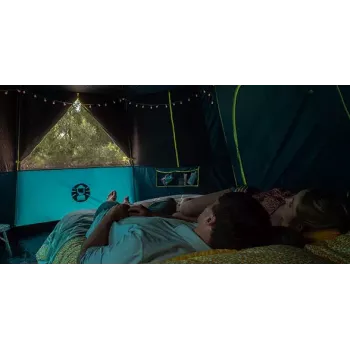 Tent Coleman Octagon zaļa dzeltena