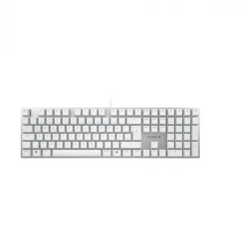 CHERRY KC 200 MX tastatūra universāla USB QWERTZ vācu sudraba, balta