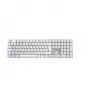 CHERRY KC 200 MX tastatūra universāla USB QWERTZ vācu sudraba, balta