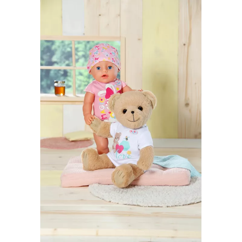 BABY born Bear balta, Rotaļu lācītis BABY born Bear balta. Produkta veids: Rotaļu lācītis, Ieteicamais vecums (maks.): 12 g.