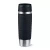 EMSA Travel Mug Waves Grande 500 ml melns, nerūsējošais tērauds