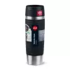 EMSA Travel Mug Waves Grande 500 ml melns, nerūsējošais tērauds