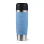 EMSA Travel Mug Waves Grande 500 ml zils, nerūsējošais tērauds
