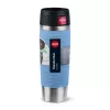EMSA Travel Mug Waves Grande 500 ml zils, nerūsējošais tērauds