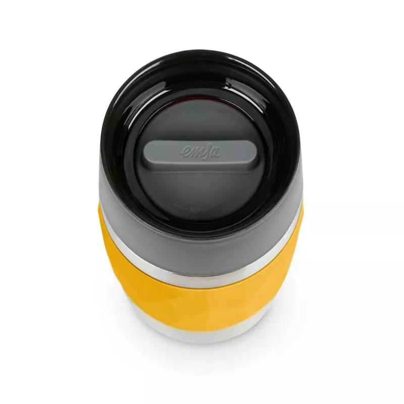 EMSA ceļojumu krūze Compact 300 ml Nerūsējošais tērauds, Dzeltena