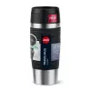 EMSA Travel Mug Waves 360 ml melns nerūsējošā tērauda ceļojuma krūze