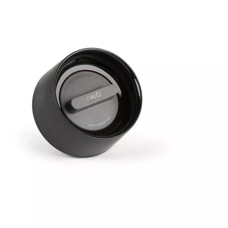 EMSA N21601 konteineris 0,3 ml melns, nerūsējošais tērauds