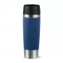 EMSA Travel Mug Classic N2022100 ceļojumu krūze 500 ml Melna, Zila, Nerūsējošais tērauds Nerūsējošais tērauds