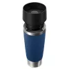 EMSA Travel Mug Classic N2022100 ceļojumu krūze 500 ml Melna, Zila, Nerūsējošais tērauds Nerūsējošais tērauds