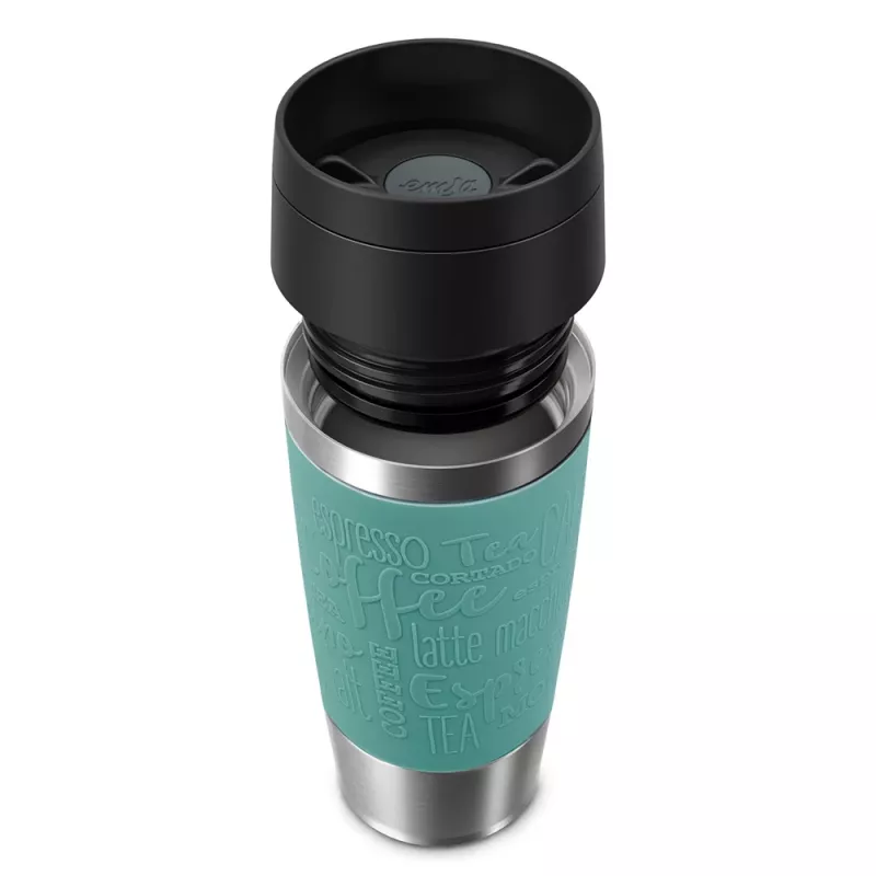 EMSA Travel Mug Classic 360 ml zils nerūsējošā tērauda ceļojumu krūze