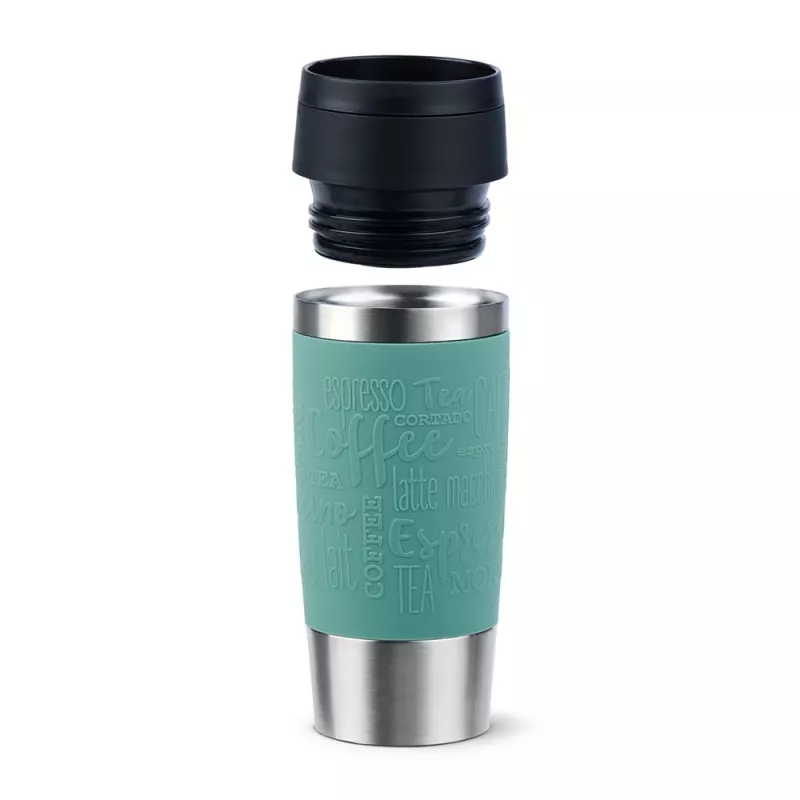 EMSA Travel Mug Classic 360 ml zils nerūsējošā tērauda ceļojumu krūze