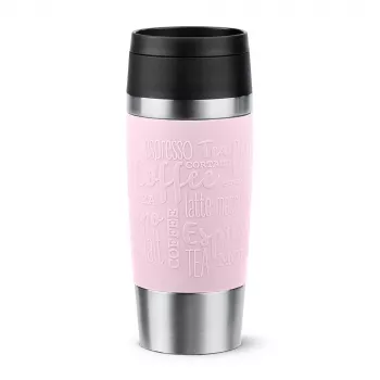 EMSA Travel Mug Classic 360 ml rozā nerūsējošā tērauda ceļojumu krūze